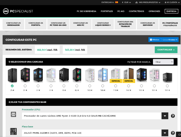 La imagen muestra una captura de pantalla de la web