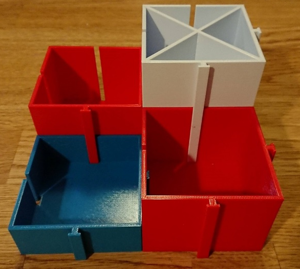 Organizador modular La imagen muestra un organizador modular