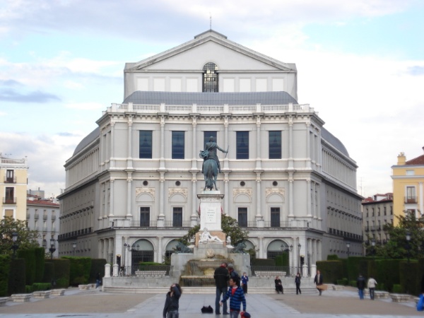 Fachada Teatro Real Fachada do Teatro Real de Madrid