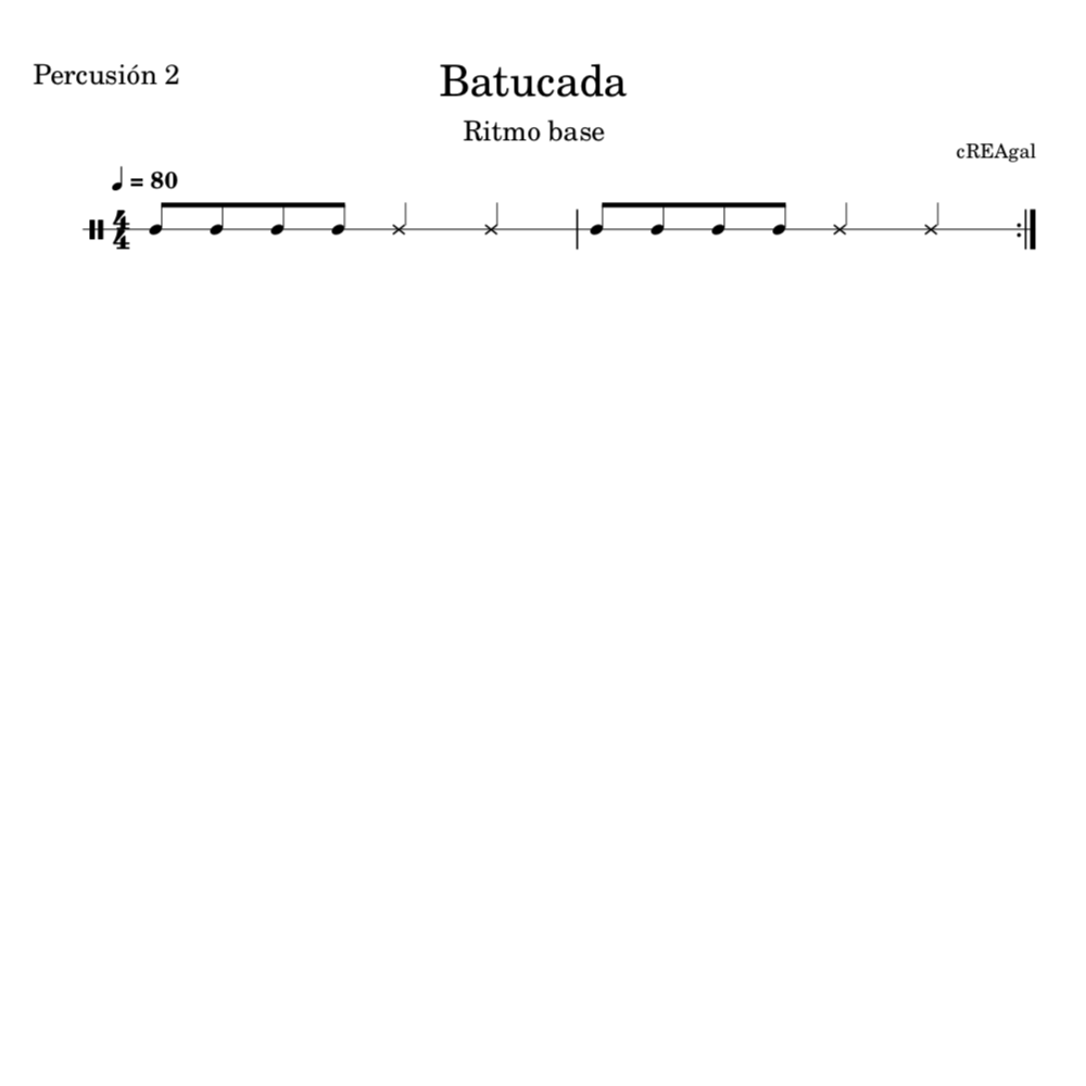 Imaxe batucada percusión 2