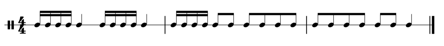 Imaxe do ritmo do corte 1