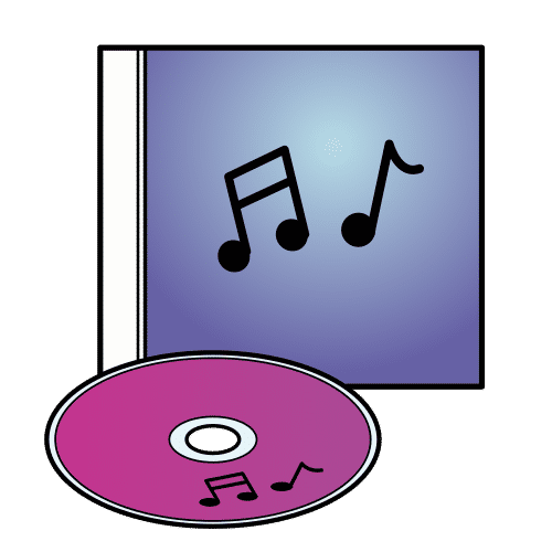 Pictograma de ARASAAC que ilustra un momento de reflexión sobre todo o acadado coas interpretacións musicais.