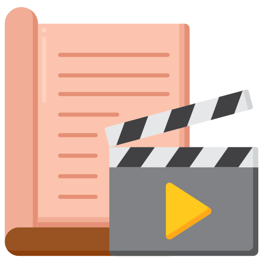 Icona dunha escaleta para un festival.