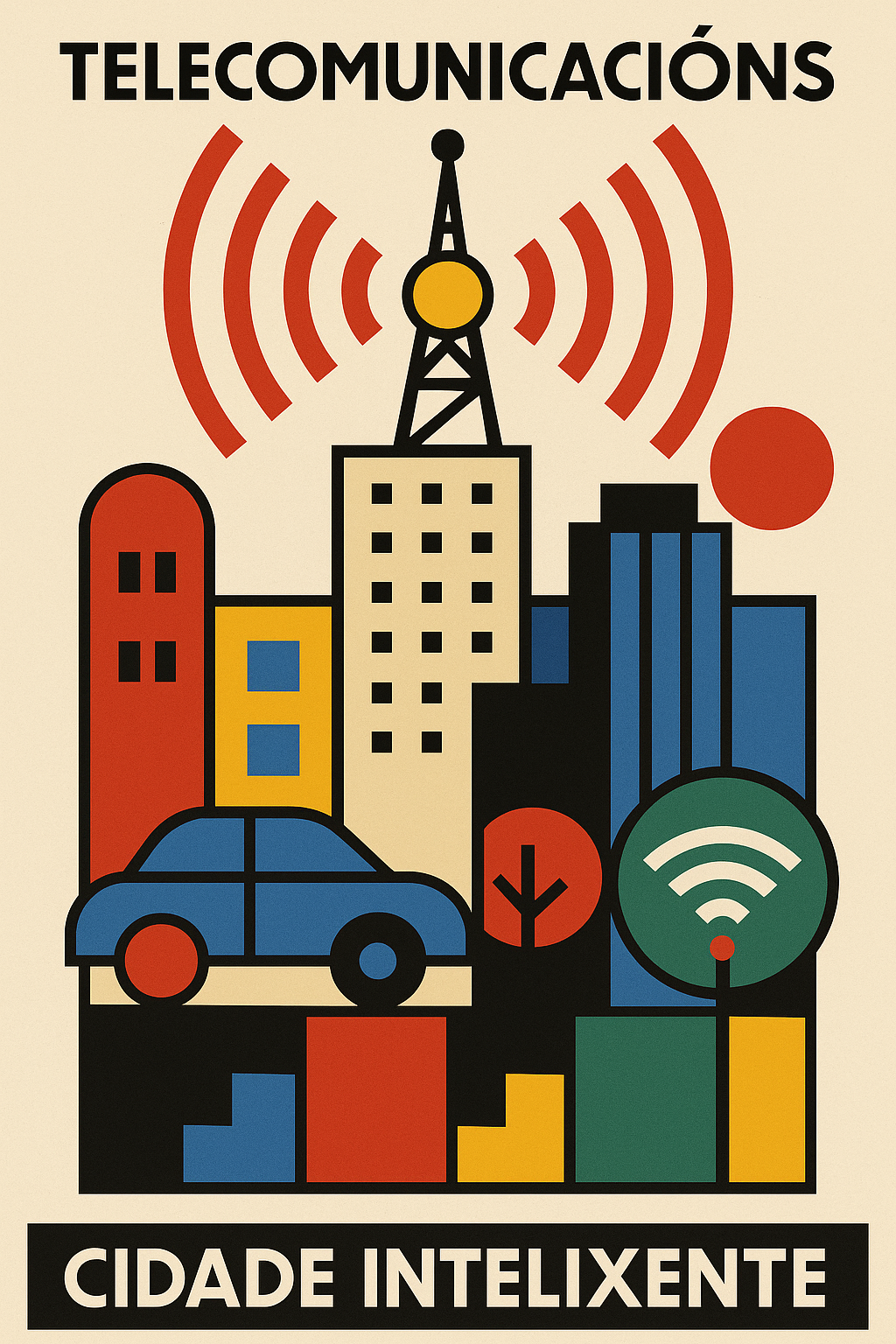 Telecomunicacións nunha cidade intelixente