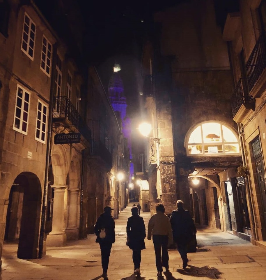 Arcos da Rúa Nova en Compostela