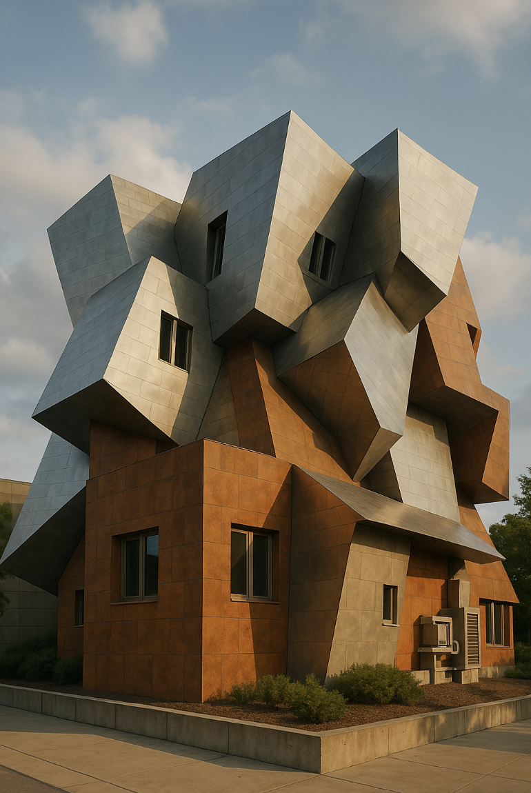 Recreación estilo Deconstrutivismo