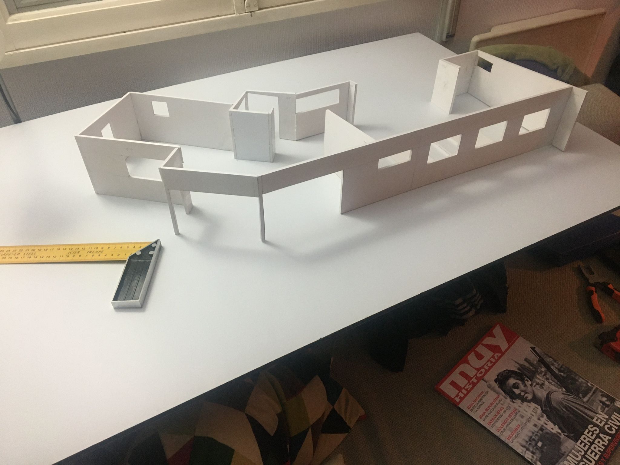 Maqueta casa Marrozos