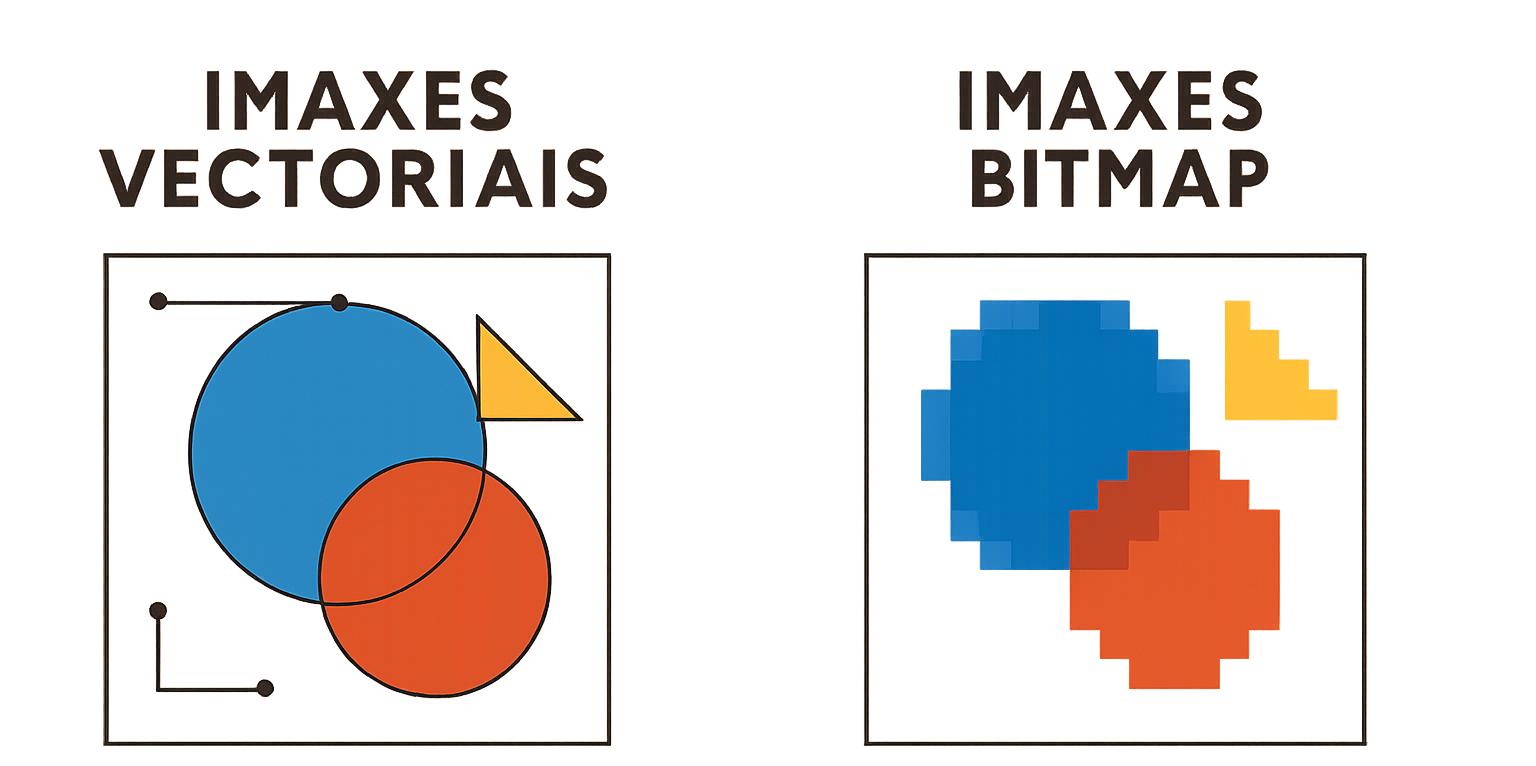 Imaxes bitmap e vectoriais