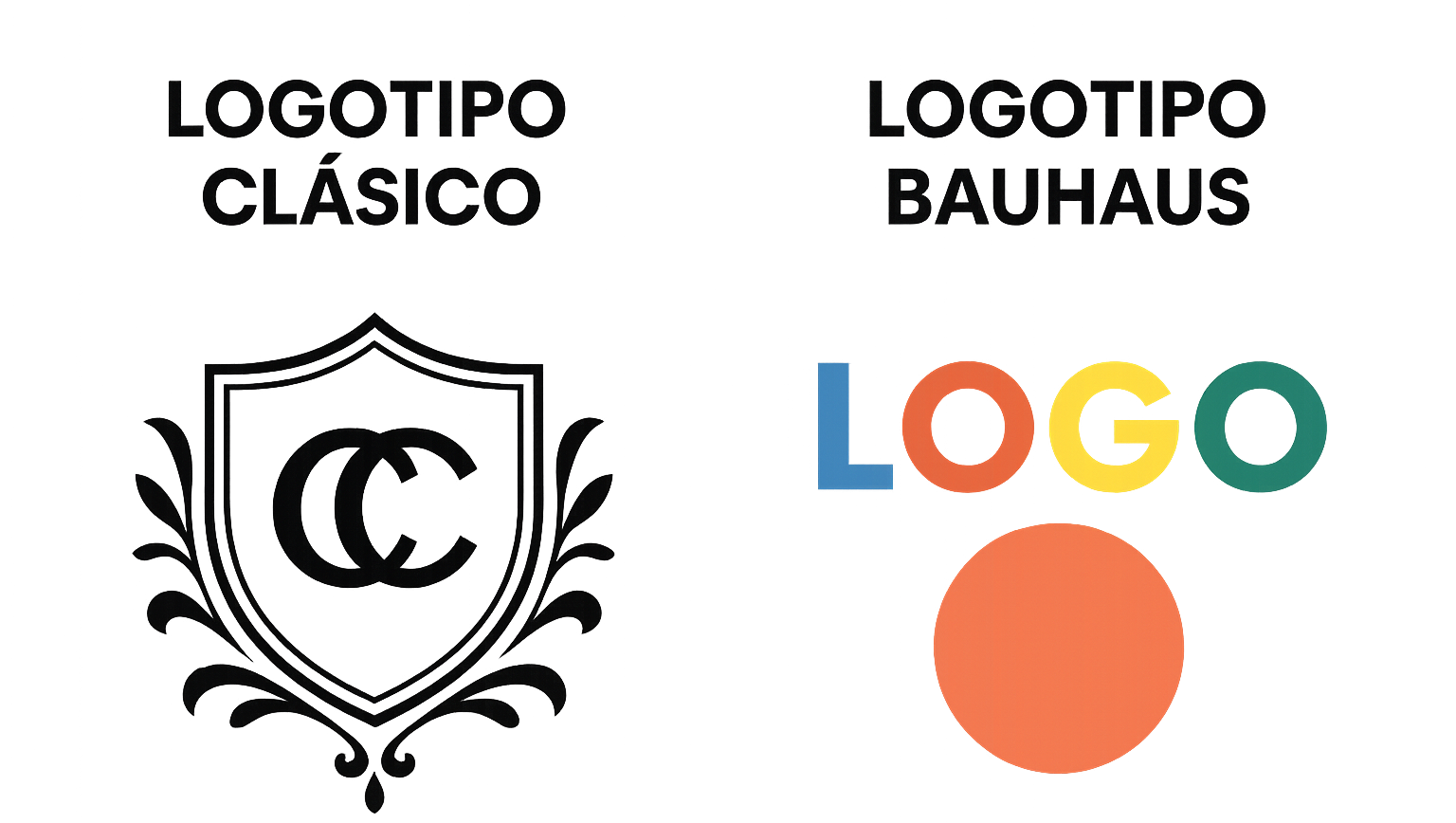 Comparativa logos