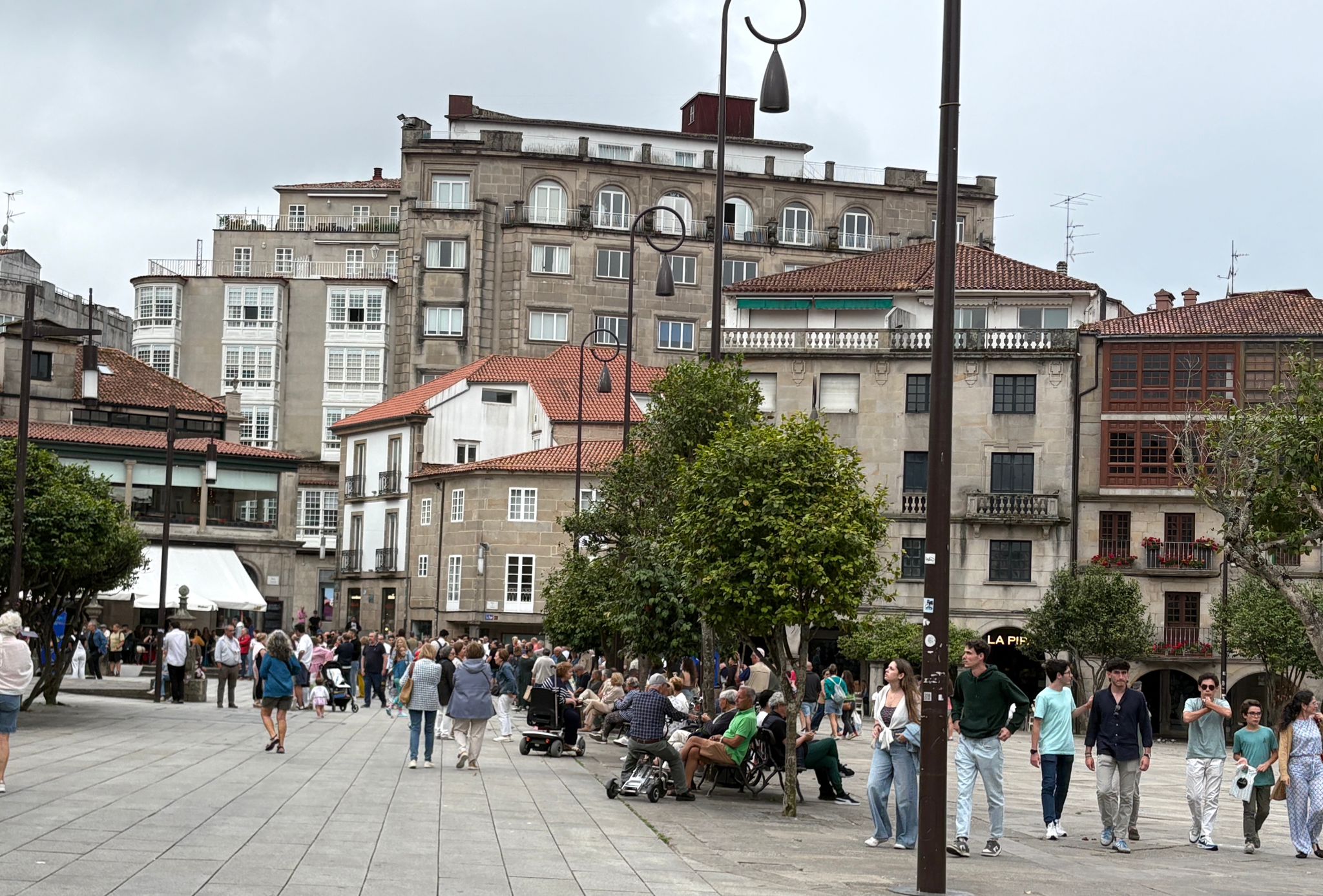 Peatonalización centro Pontevedra