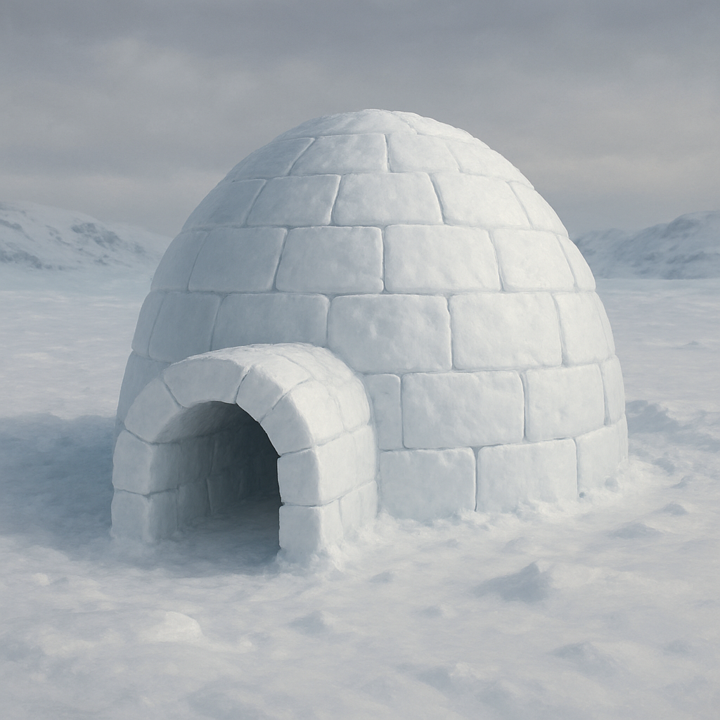 Iglú do Pobo inuit