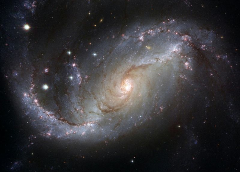 Galaxia Fotografía dunha galaxia