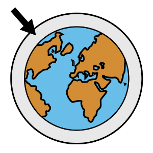 pictograma da atmosfera