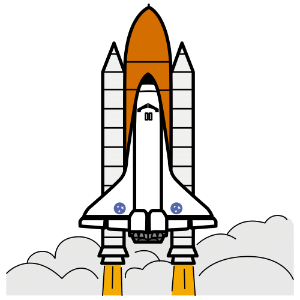 Nave espacial na que viaxa Rita