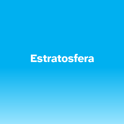 Estratosfera Imaxe da capa de ozono na estratosfera