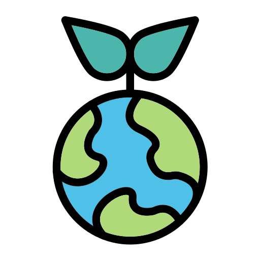 Imaxe do Globo Terraqueo como se fose unha froita.