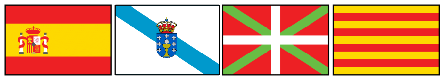 Bandeiras cooficiais Bandeiras cooficiais