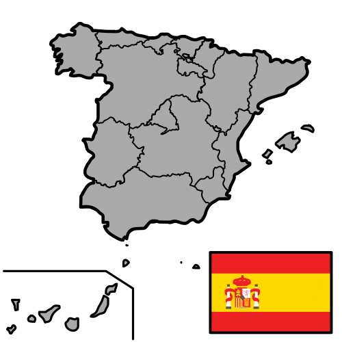 Comunidades autónomas España Mapa comunidades autónomas España