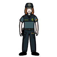 Garda Civil (Arasaac) Muller Garda Civil