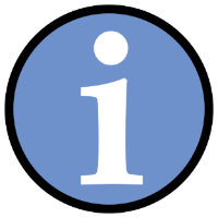 Información (Arasaac) Pictograma coa icona de información