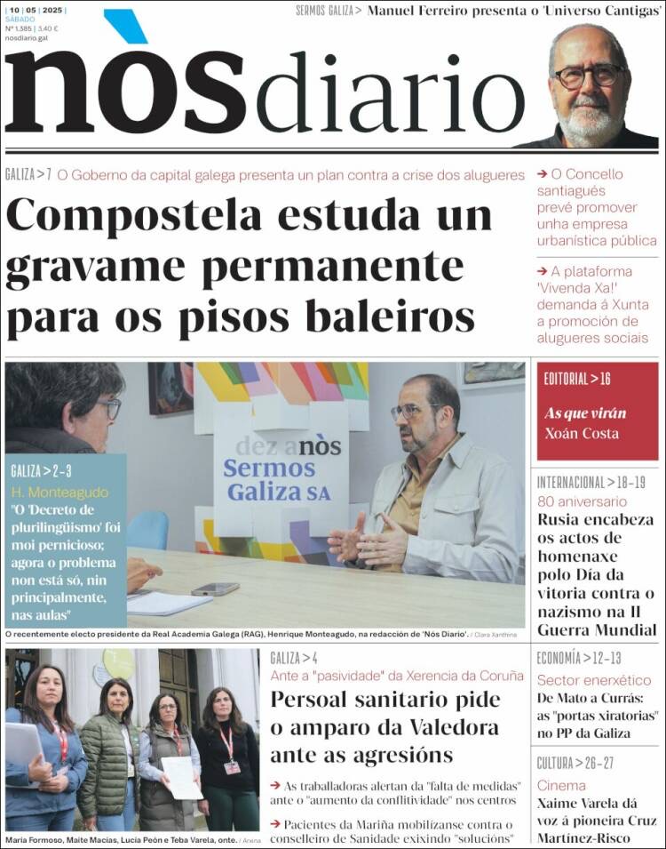 Portada Nós Diario