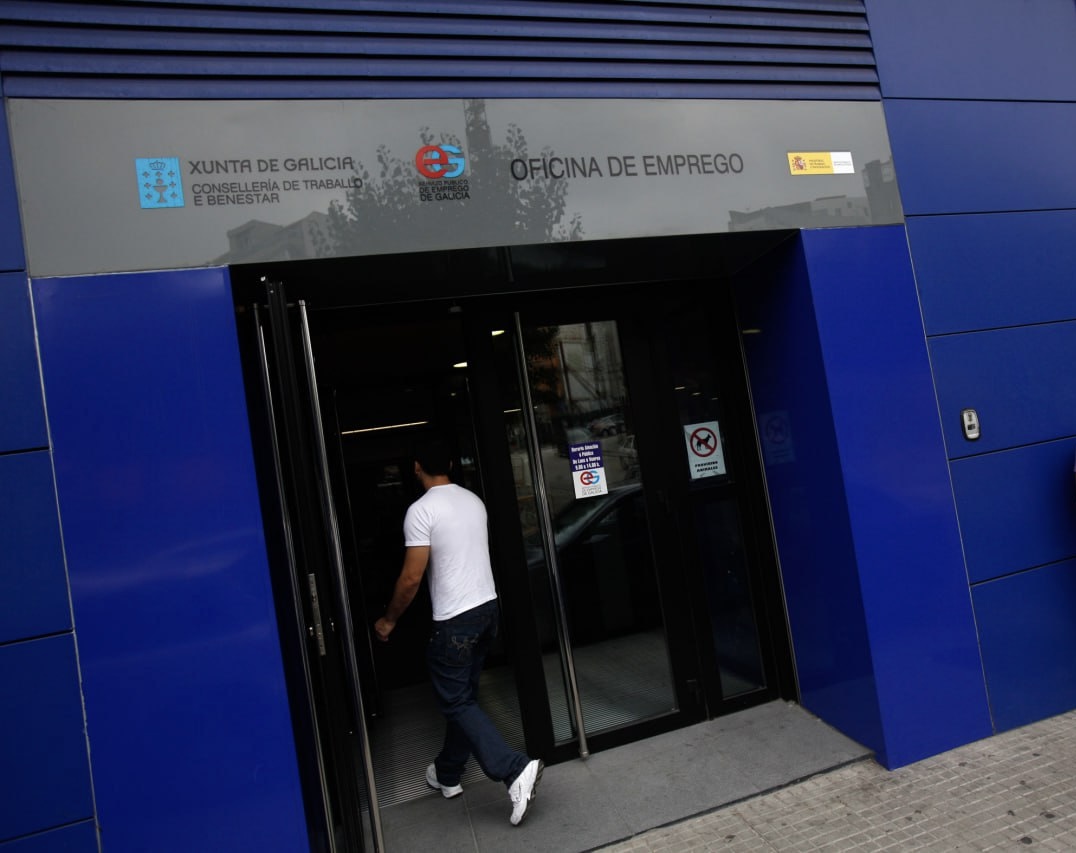 Entrada oficina de emprego