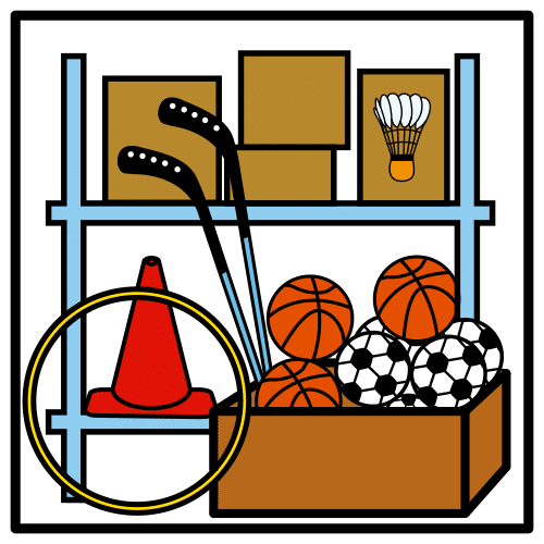 Pictograma que representa o material de EF