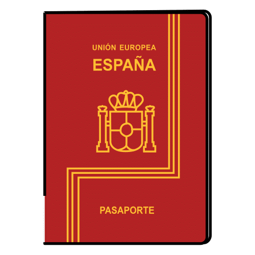 Pictograma de pasaporte