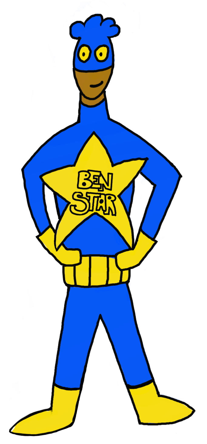 Debuxo da personaxe Ben Star