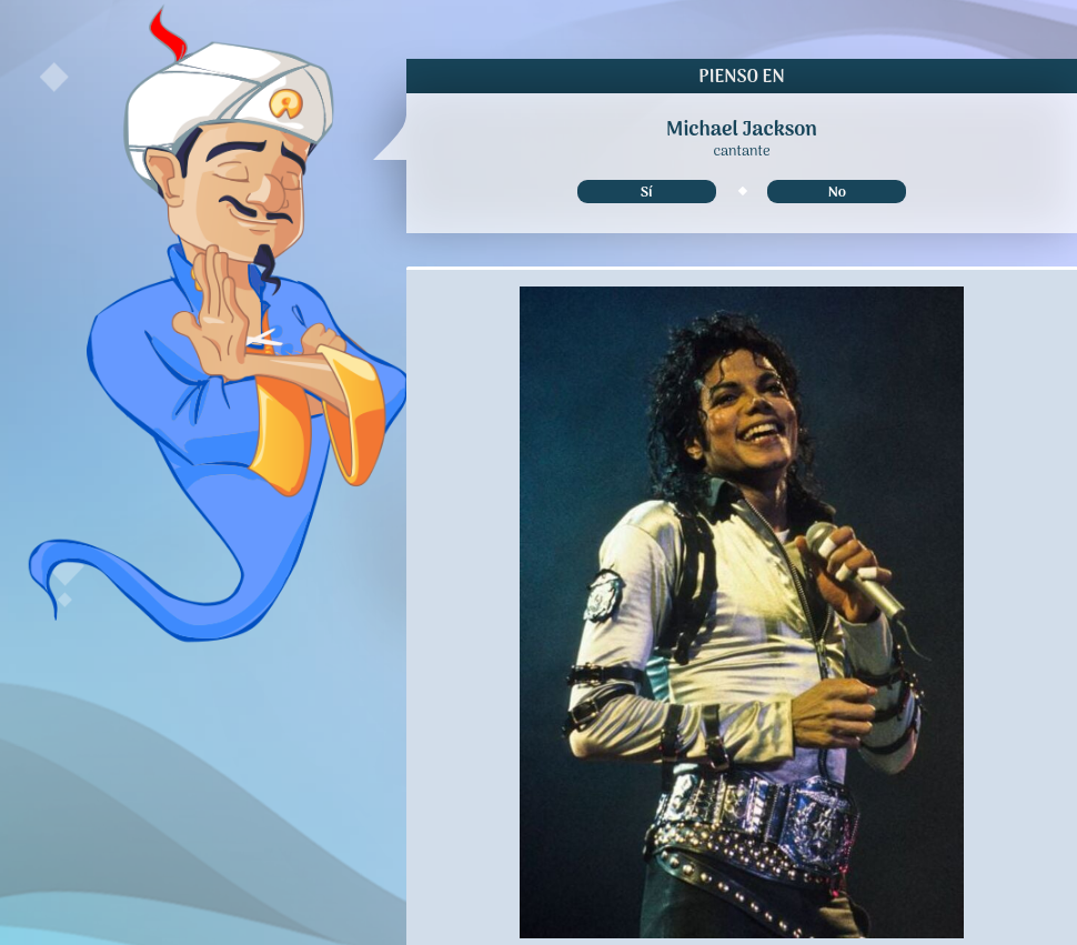 Resultado Akinator