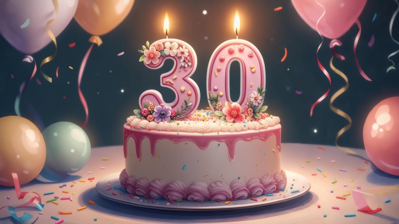 Torta 30 aniversario