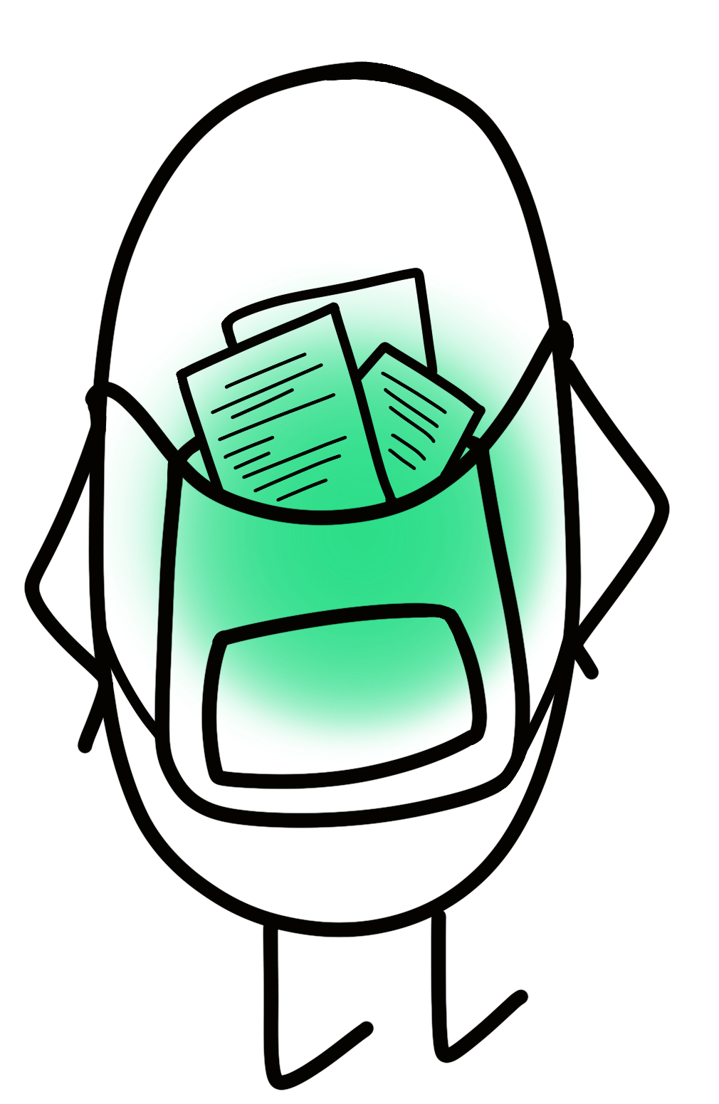 Monicaco con mochila