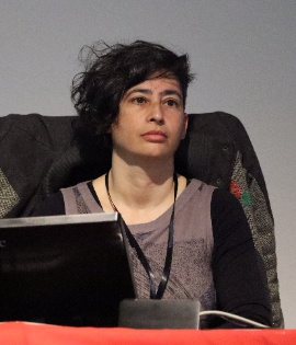 Fotografía da escritora María Reimóndez