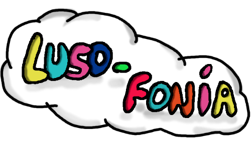 lusofonía en letras de cores