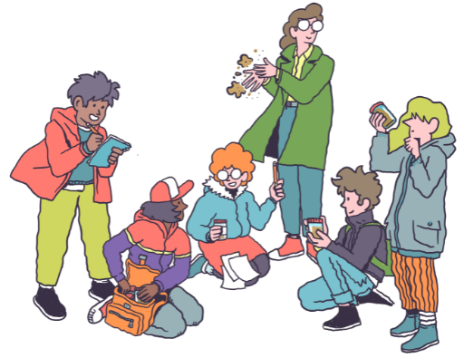 Traballamos en grupo Grupo de amigos