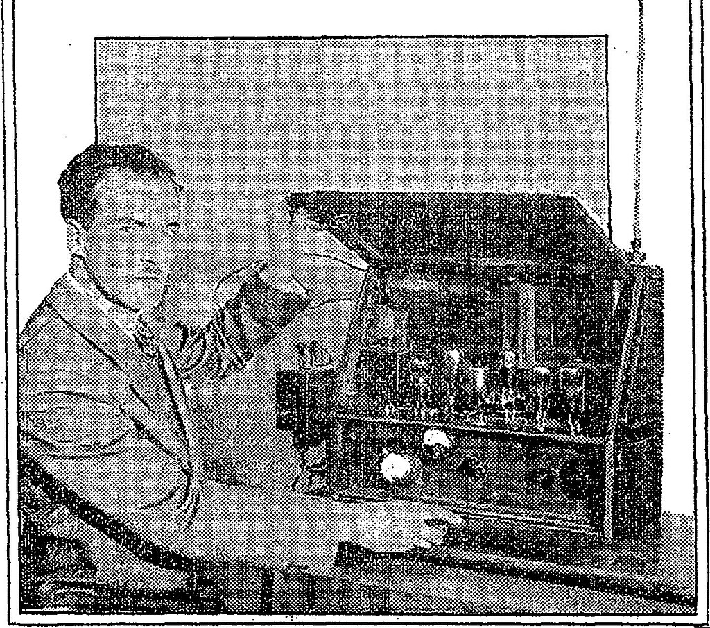 Leon Theremin and his etherphone