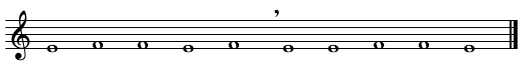 exercise 4 diatonic semitone