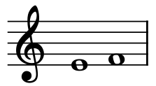 interval 5 to identify tone or semitone