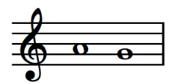 interval 4 to identify tone or semitone