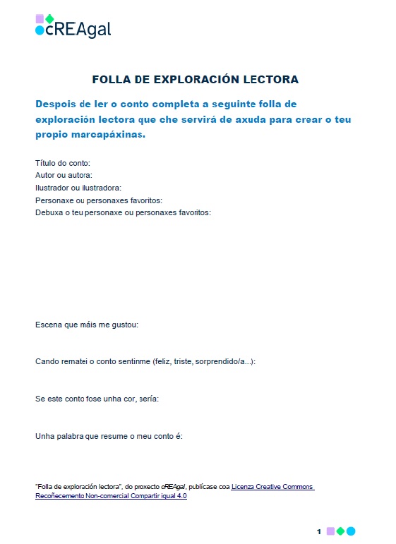 Captura de pantalla Folla de exploración lectora