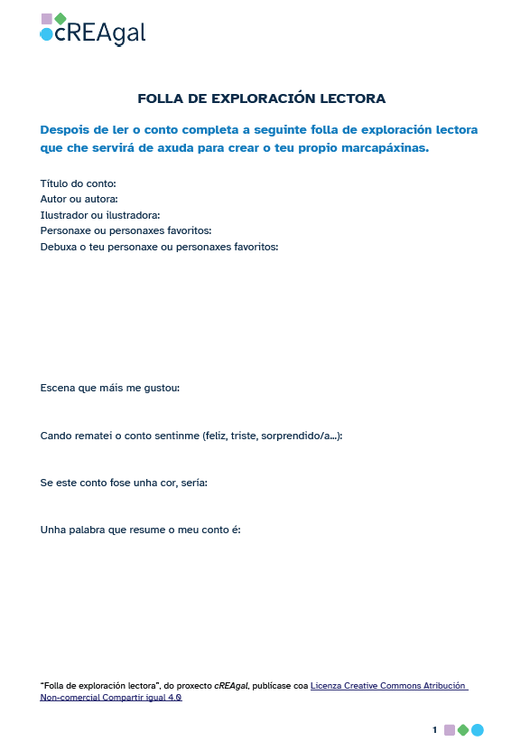 Captura de pantalla Folla de exploración lectora