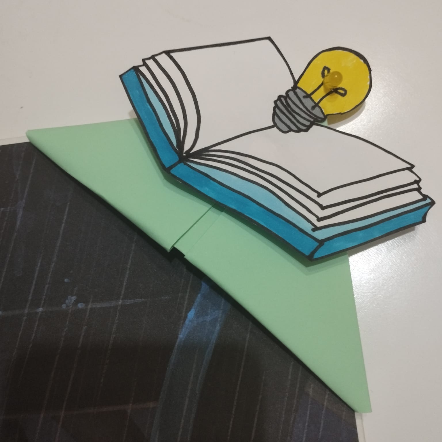 Marcapáxinas sen luz