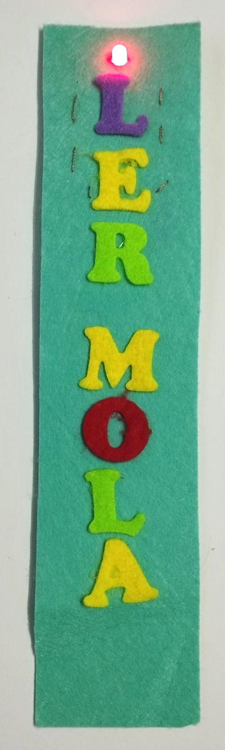 Marcapáxinas con luz