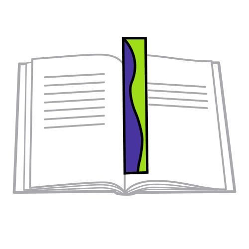 Pictograma ARASAAC Marcapáxinas