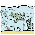 Pictograma de contaminación