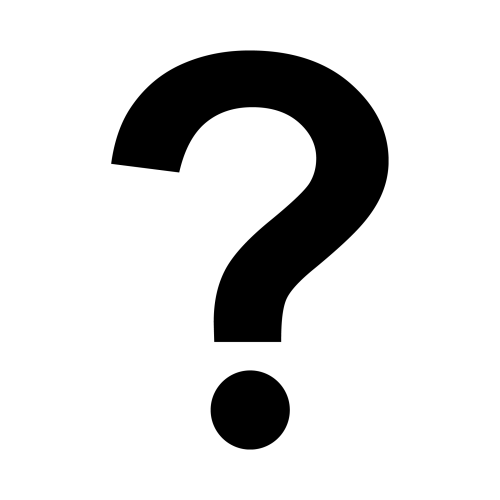 Signo de interrogación (Arasaac) Pictograma de signo de interrogación