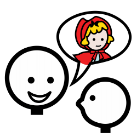 Pictograma que representa o contido dun conto