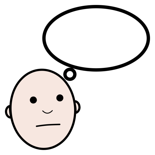 Pictograma de pensar