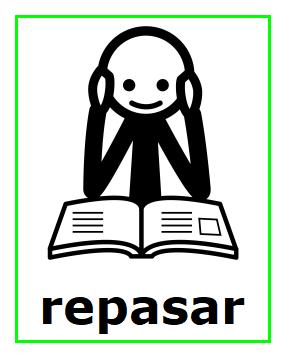 Pictograma de estudiar