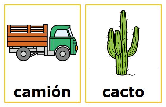 Pictogramas de substantivos en masculino feitos en Araword